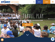 Tablet Screenshot of go-nyquest.com
